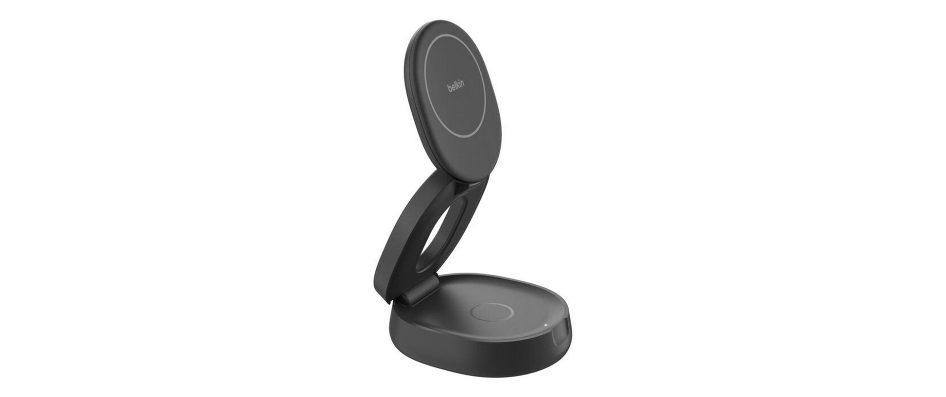 Belkin BOOSTCHARGE Ladestation – 15 W, Qi2, magnetisch, verstellbar, 2-in-1