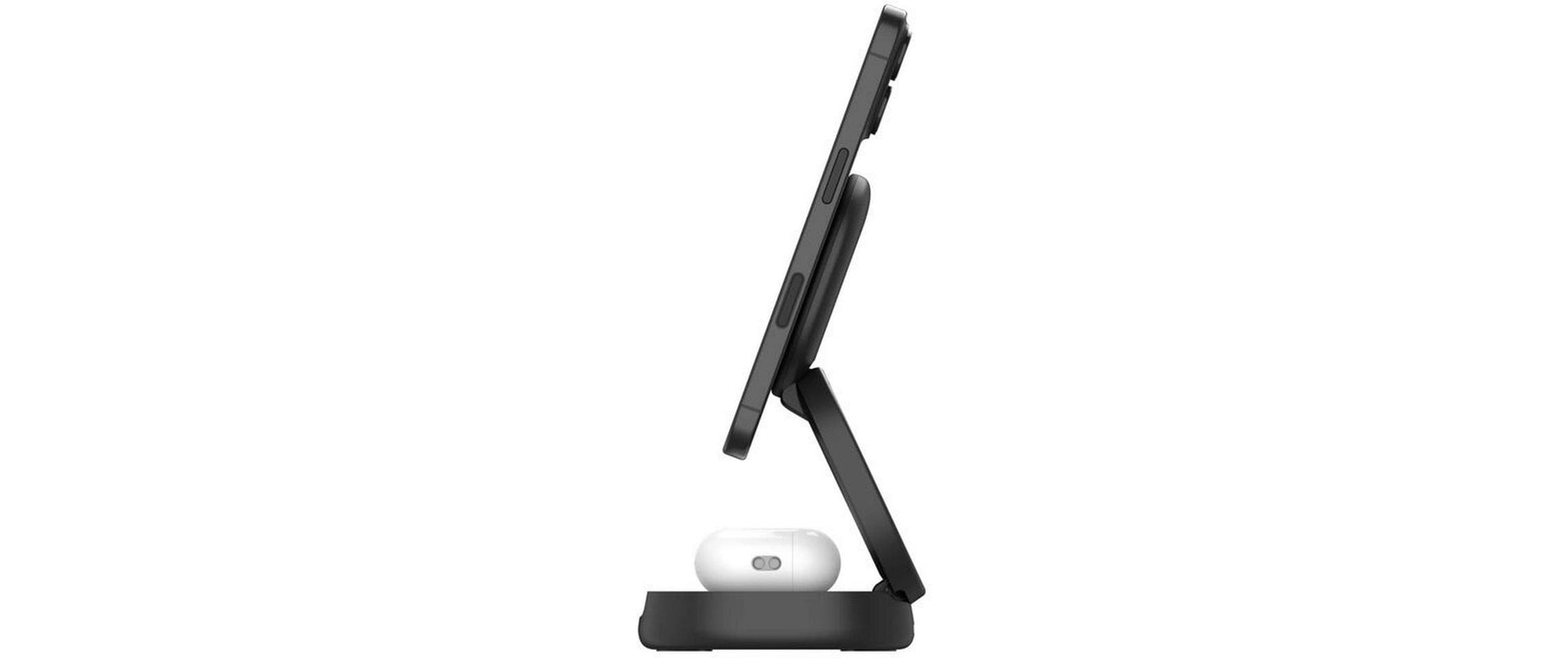 Belkin BOOSTCHARGE Ladestation – 15 W, Qi2, magnetisch, verstellbar, 2-in-1