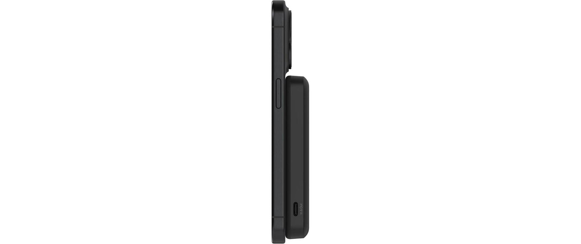 Belkin Powerbank 5000 mAh, Kabelloses Laden, mit Kabel