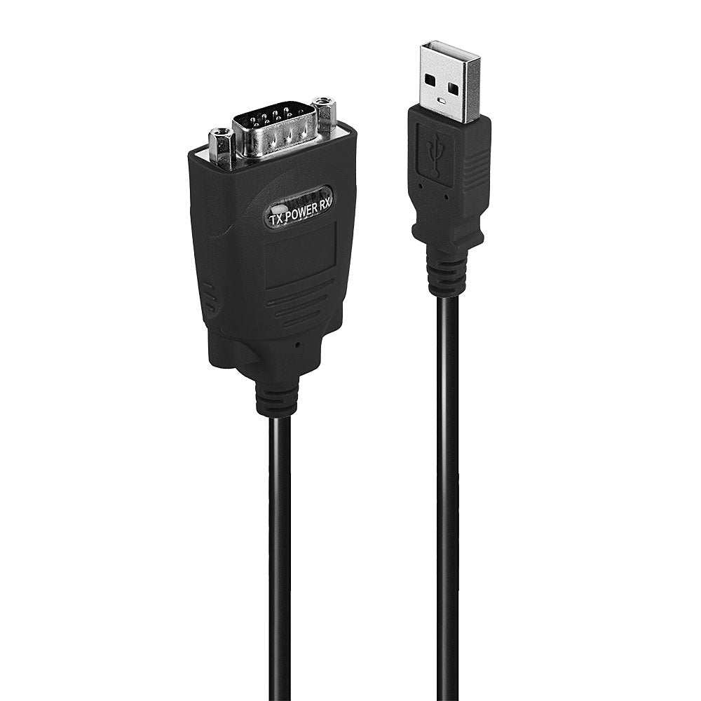 Lindy USB-RS-485-Adapter – USB zu RS-485, 1 m, Schwarz