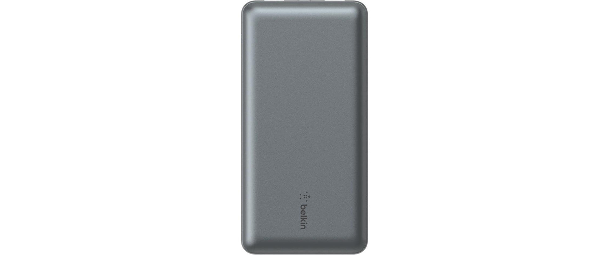 Belkin Powerbank 20000 mAh, PD 39 W, 1× USB-C, 2× USB-A, für Smartphones, Tablets und Smartwatches, Grau