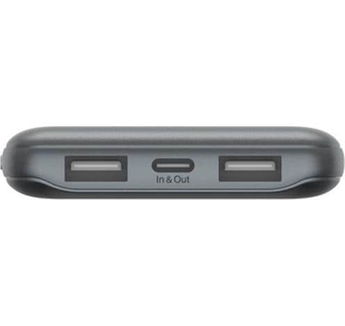 Belkin Powerbank 10000 mAh, PD 39 W, 1× USB-C, 1× USB-A, Grau