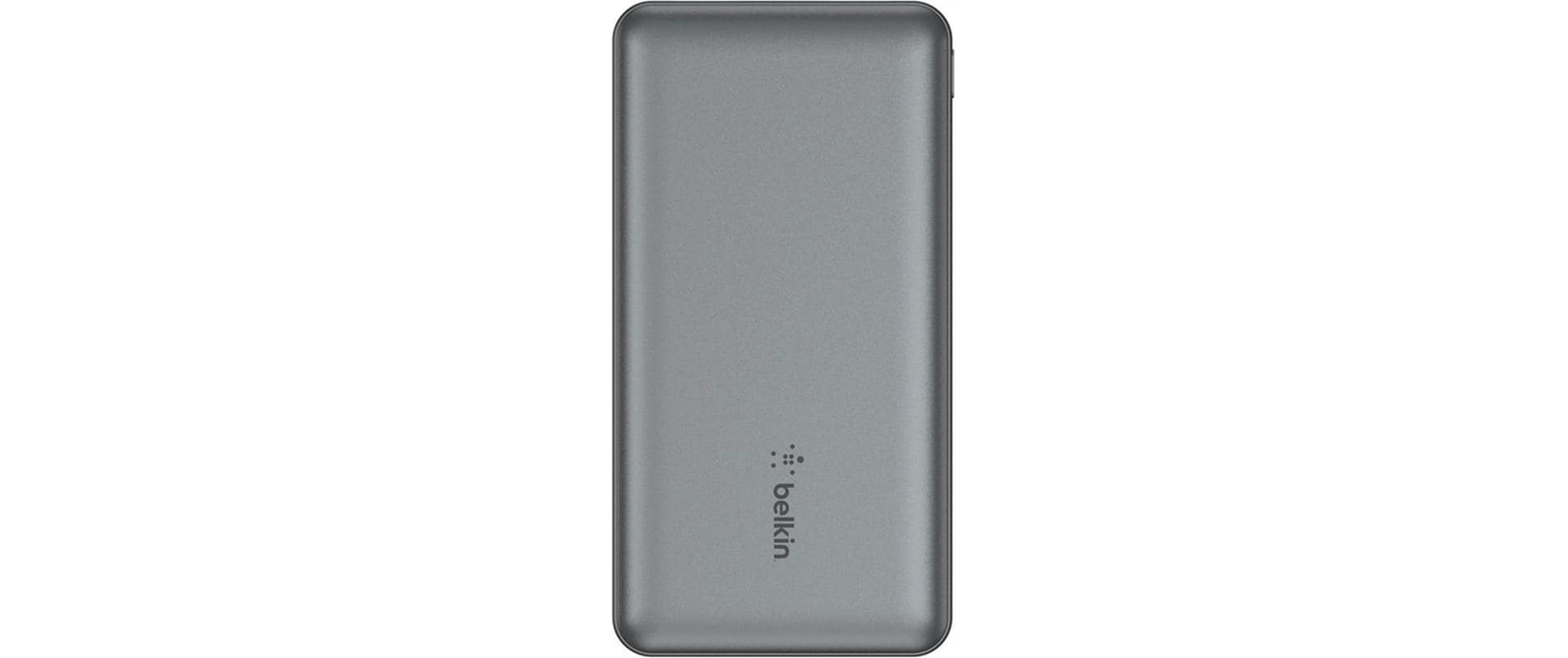 Belkin Powerbank 10000 mAh, PD 39 W, 1× USB-C, 1× USB-A, Grau