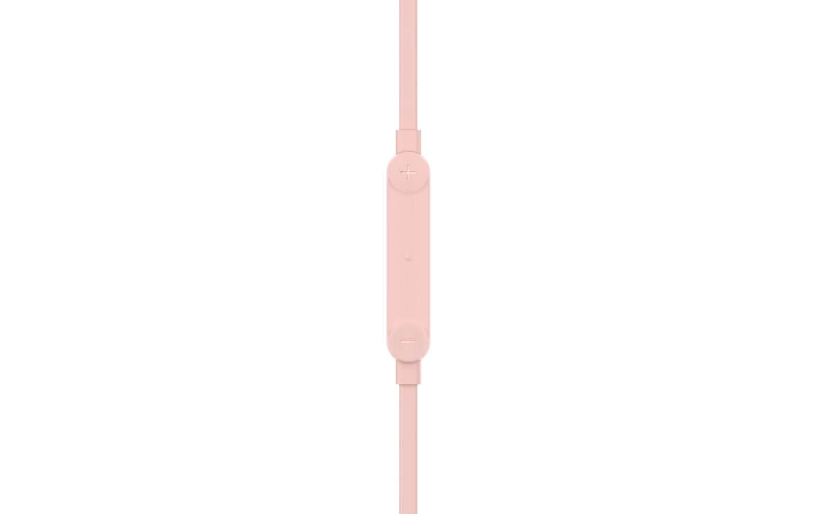 Belkin ROCKSTAR – In-Ear Kopfhörer – USB-C, Lautstärkeregler – Rosa