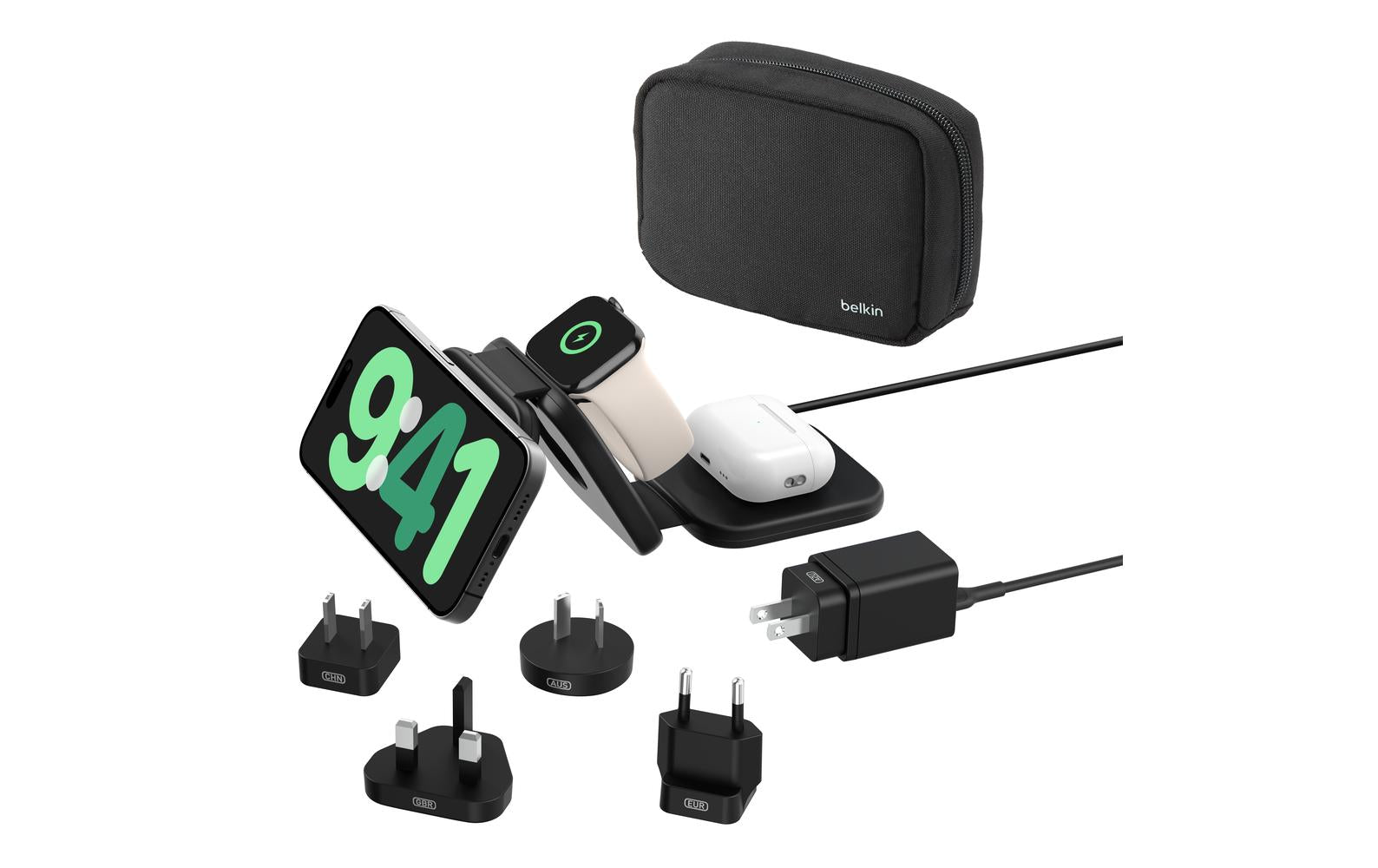 Belkin BOOST CHARGE PRO Ladegerät – 15 W, Qi2, 3-in-1, magnetisch