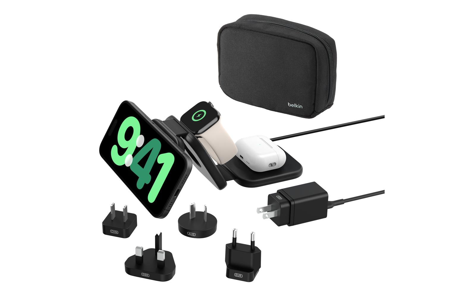 Belkin BOOST CHARGE PRO Ladegerät – 15 W, Qi2, 3-in-1, magnetisch