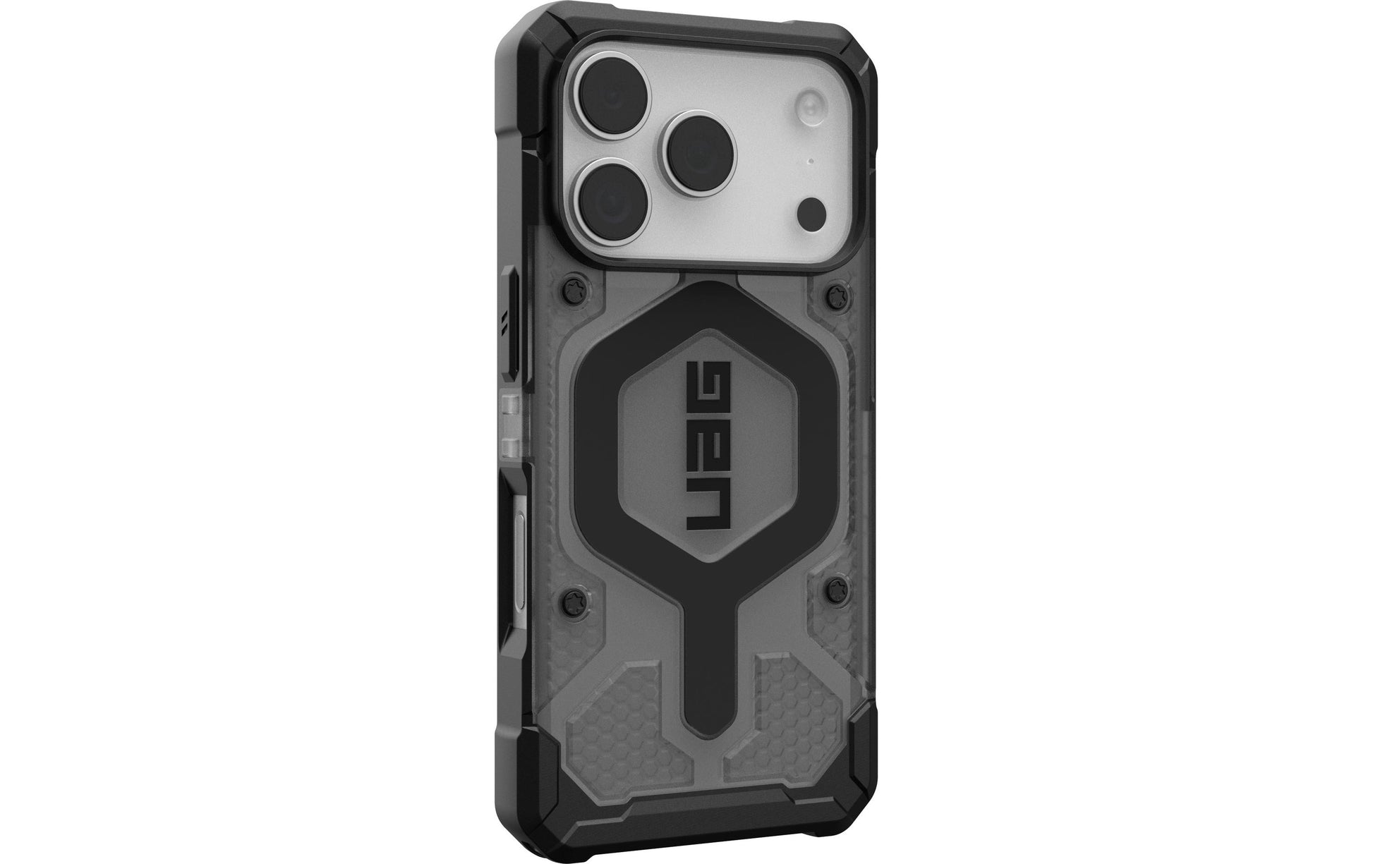 Urban Armor Gear Backcover Pathfinder MS Pro – für Apple iPhone 17 Pro – Grau/Schwarz – MagSafe-kompatibel