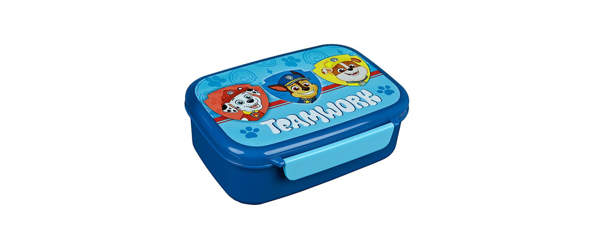 Scooli Lunchbox 800 ml, 18 × 13,5 × 6 cm, Kunststoff, blau, Paw Patrol-Motiv
