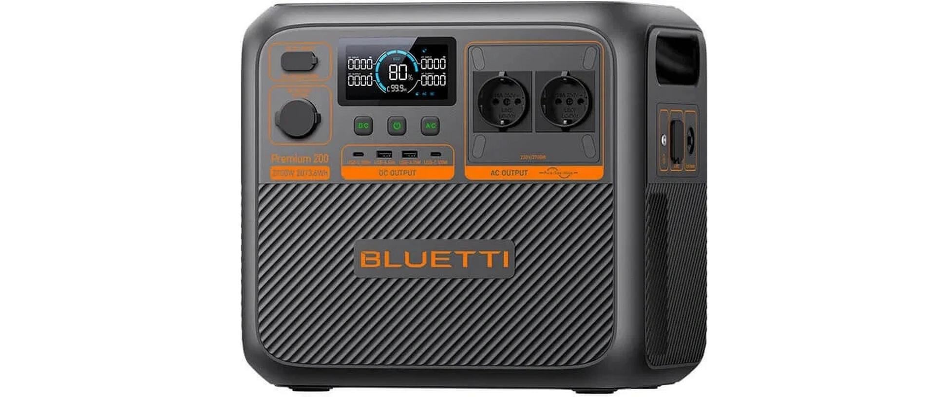Bluetti Premium 200 V2 – Powerstation – 2'074 Wh, LiFePO4