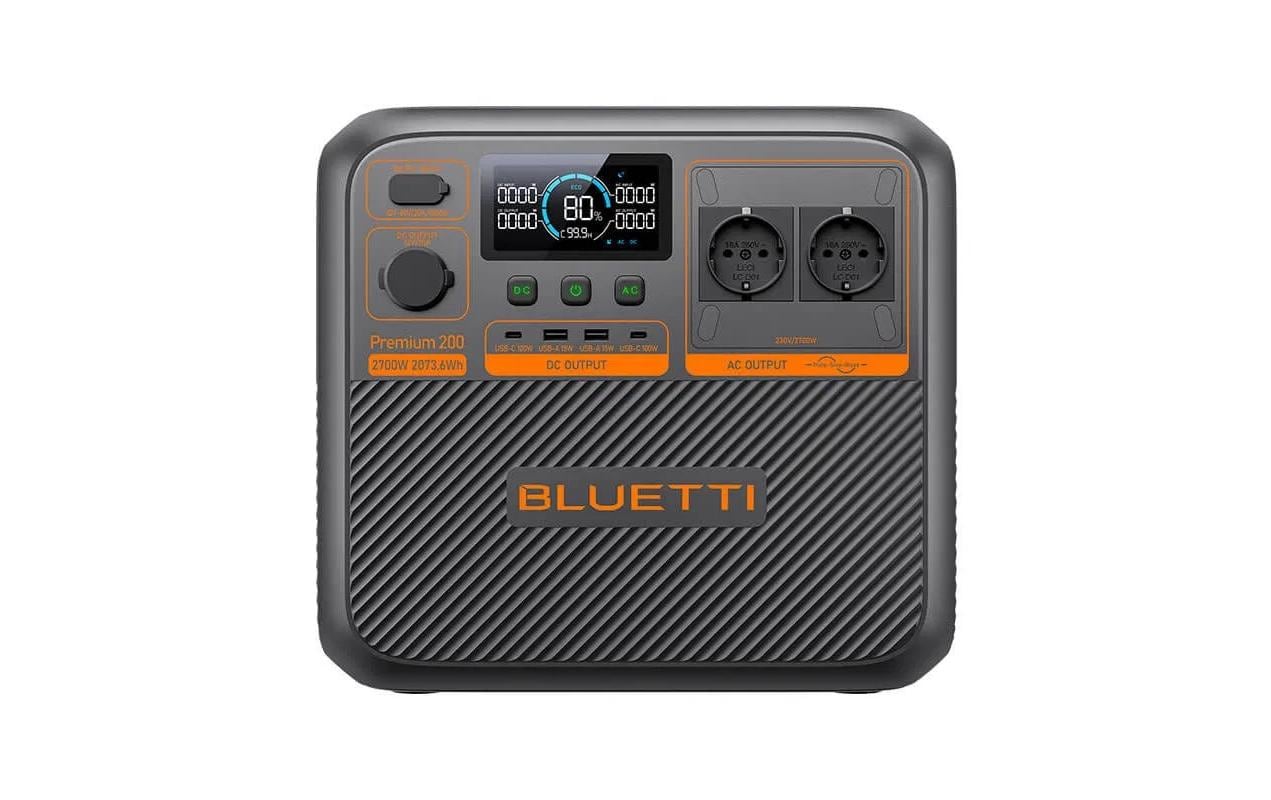 Bluetti Premium 200 V2 – Powerstation – 2'074 Wh, LiFePO4