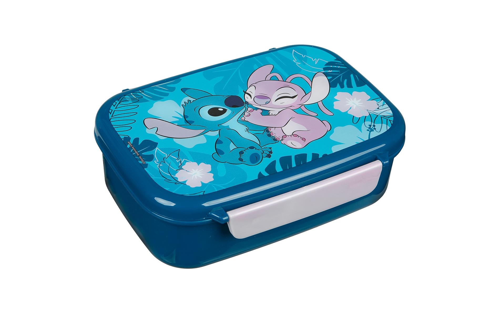 Scooli Lunchbox 18 × 13,5 × 6 cm, 2 Fächer, mehrfarbig, Lilo & Stitch