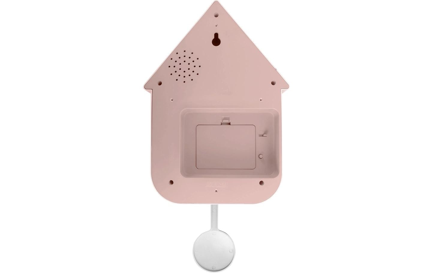 Karlsson Kuckucksuhr Dupla Color – 21,5 × 41 × 8,5 cm, rosa, Kunststoff