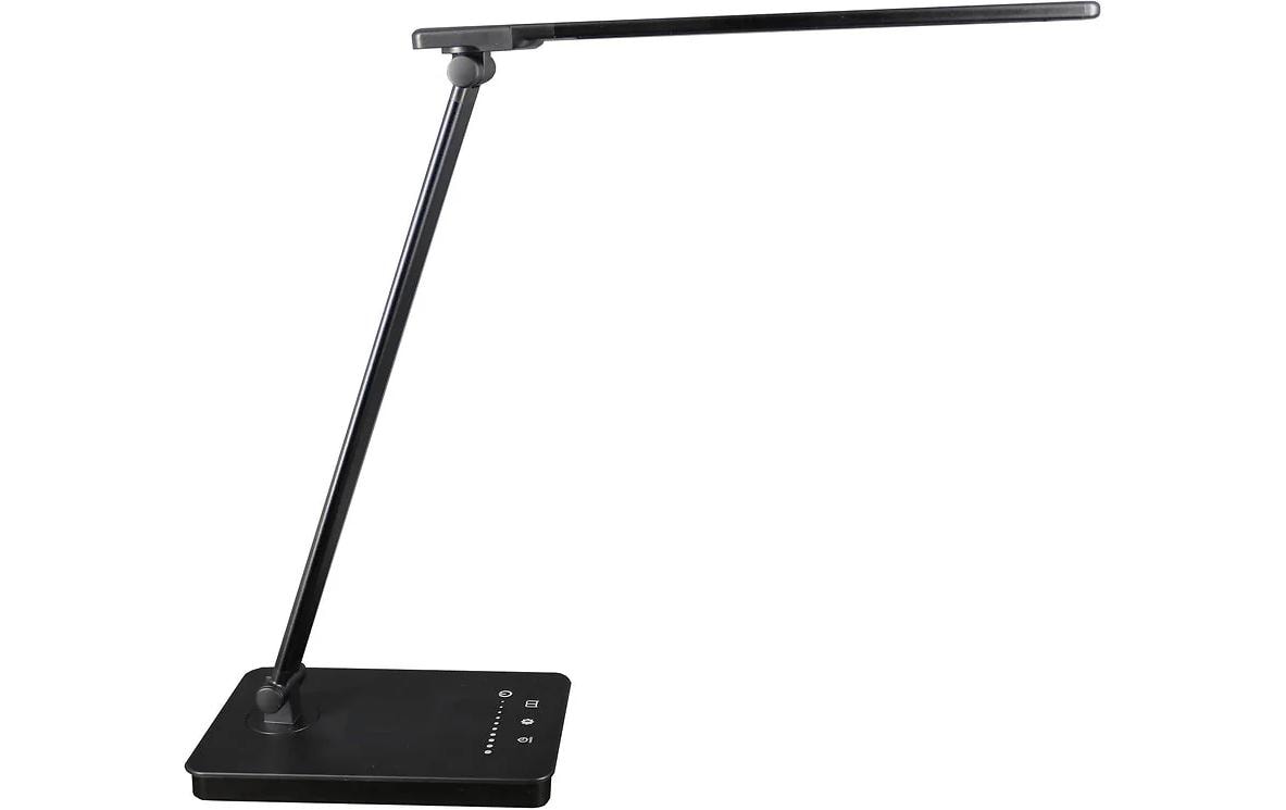 Unilux NOVY Tischleuchte mit Standfuss – 3000–6000 K, 905 lm, Ra 90, schwarz