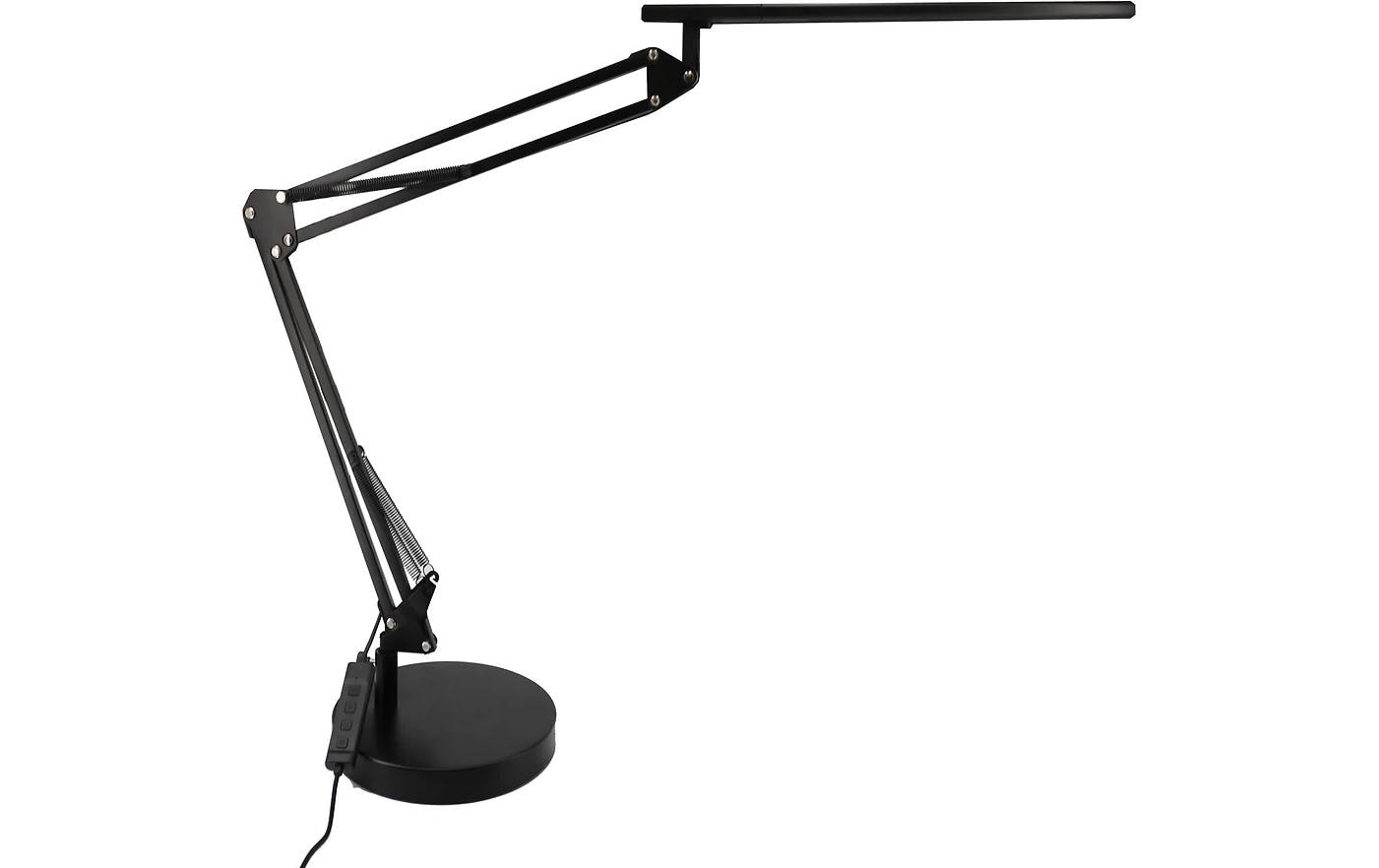 Unilux SWINGOLED 2.0 Tischleuchte – 3000–5500 K, 1450 lm, 13 W, Ra 95, schwarz