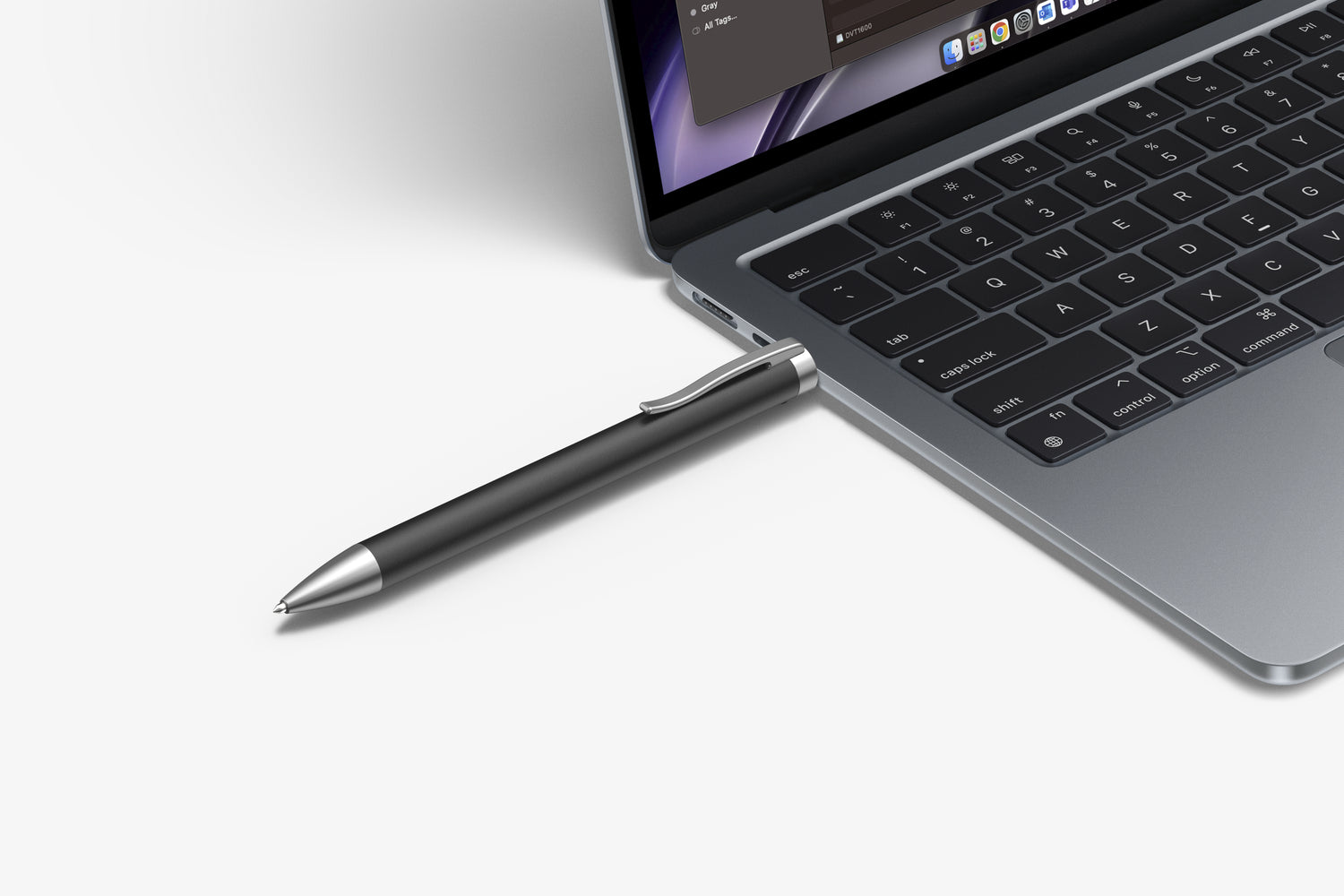 Philips VoiceTracer DVT1600 – Stift-Diktiergerät – 32 GB, USB-C, 8 h, Schwarz