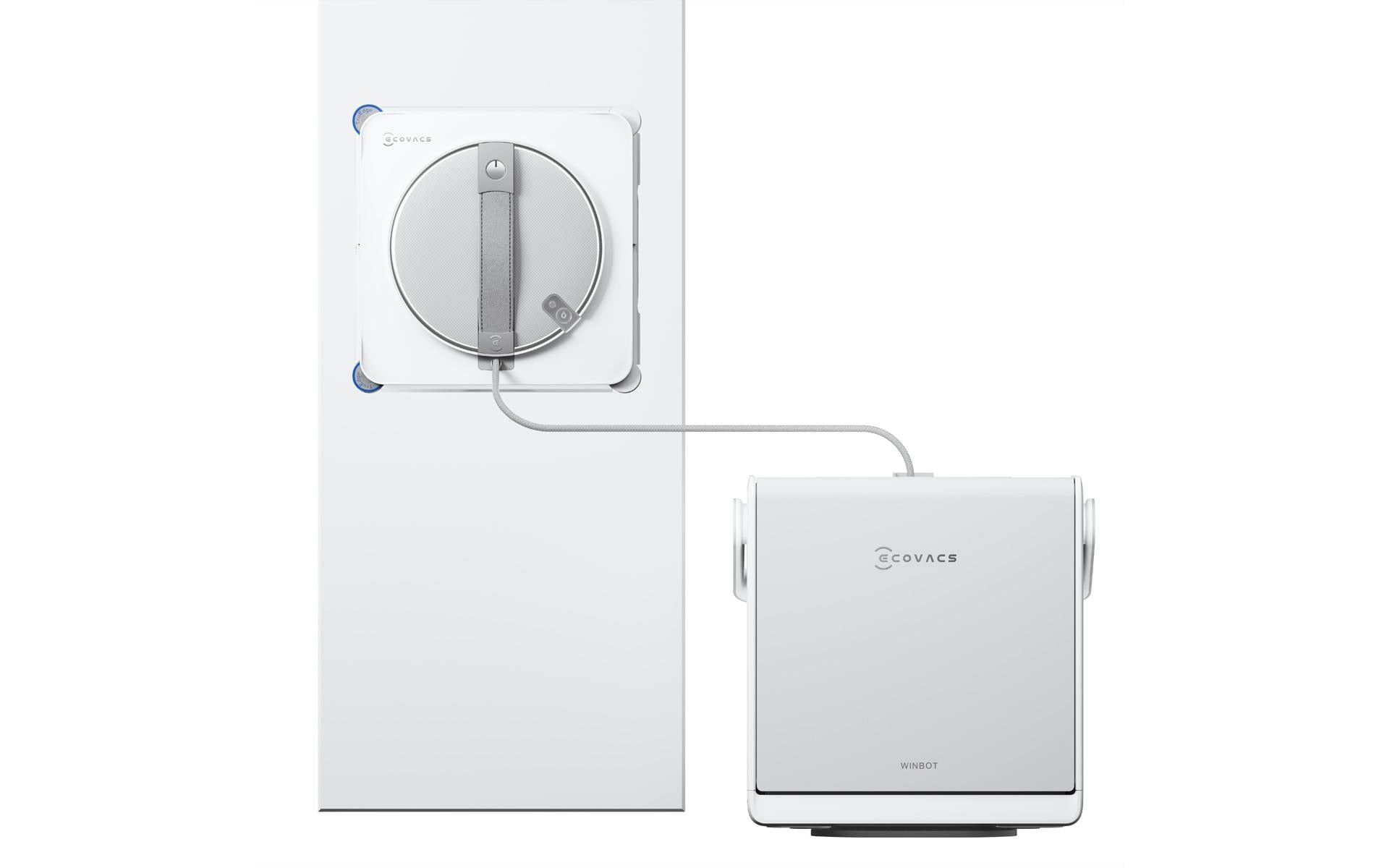 Ecovacs Fensterputzroboter – 80 ml, weiss, für Fenster