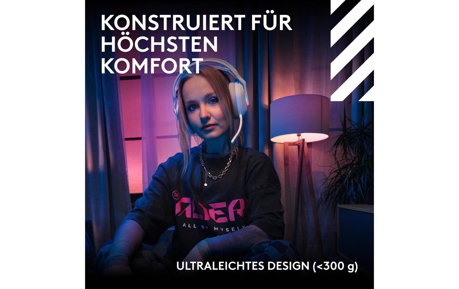 Logitech G Astro A20 X Gaming-Headset – Over-Ear, Kabel + BT, mit USB-A-Dongle, für Xbox Series S, Weiss