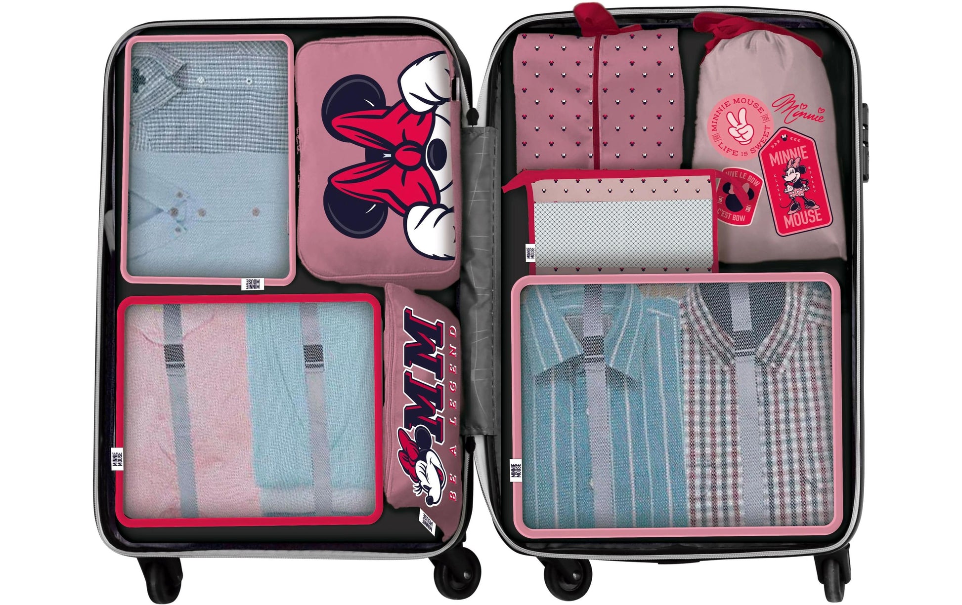 Arditex Packhilfen-Set – Minnie Mouse – Mehrfarbig