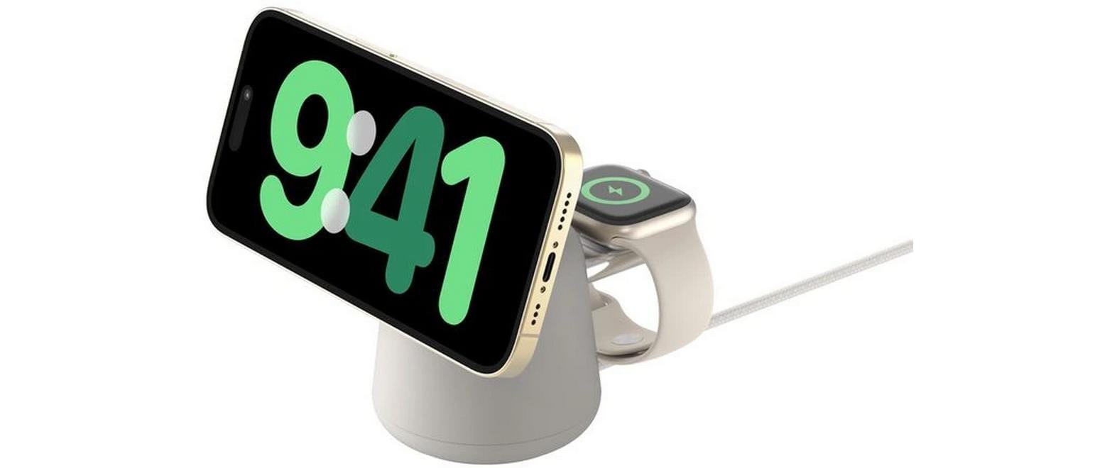 Belkin BOOST CHARGE PRO Magnetische Ladestation – 15 W, Qi, 2-in-1
