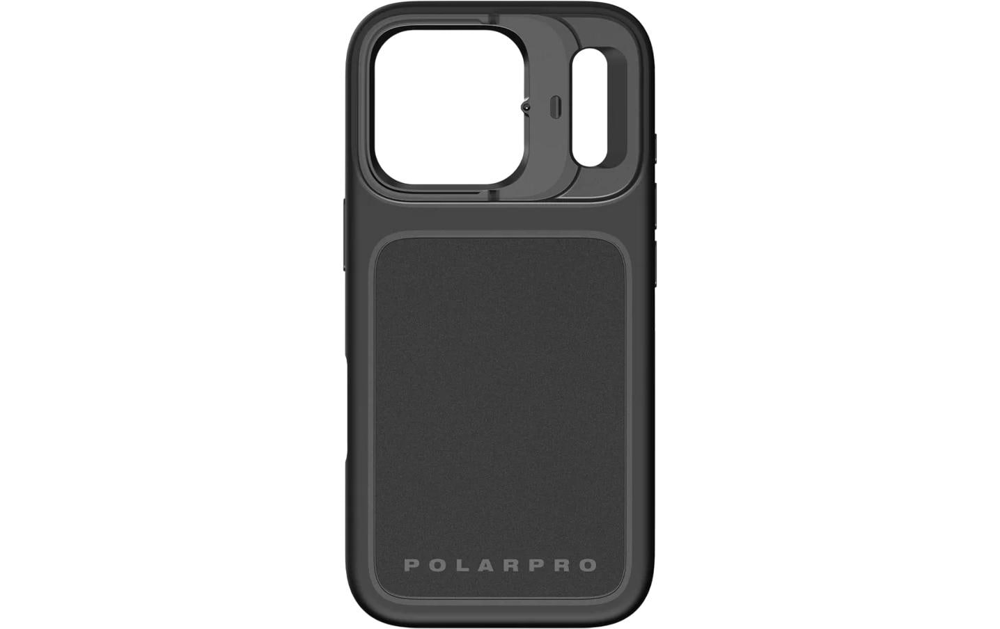 PolarPro Backcover – für Smartphones – schwarz – Aluminium
