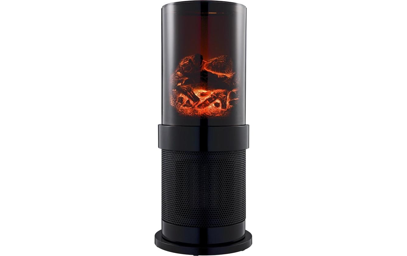 Sonnenkönig Ecomero Elektrischer Raumheizlüfter – 24 × 46 cm, Keramik, Schwarz