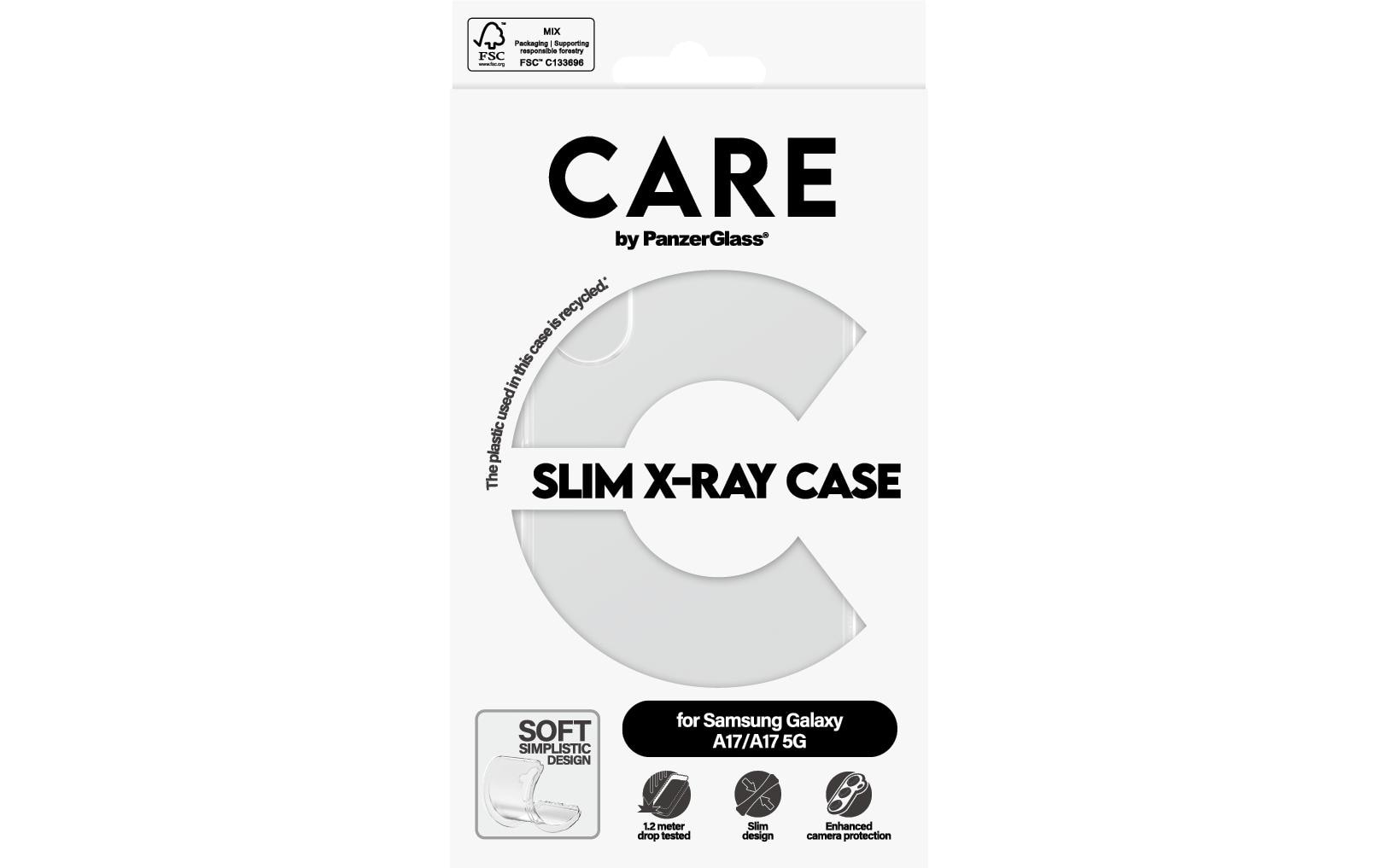 PanzerGlass Backcover – für Samsung Galaxy M17 5G/A17 4G/A17 5G – transparent