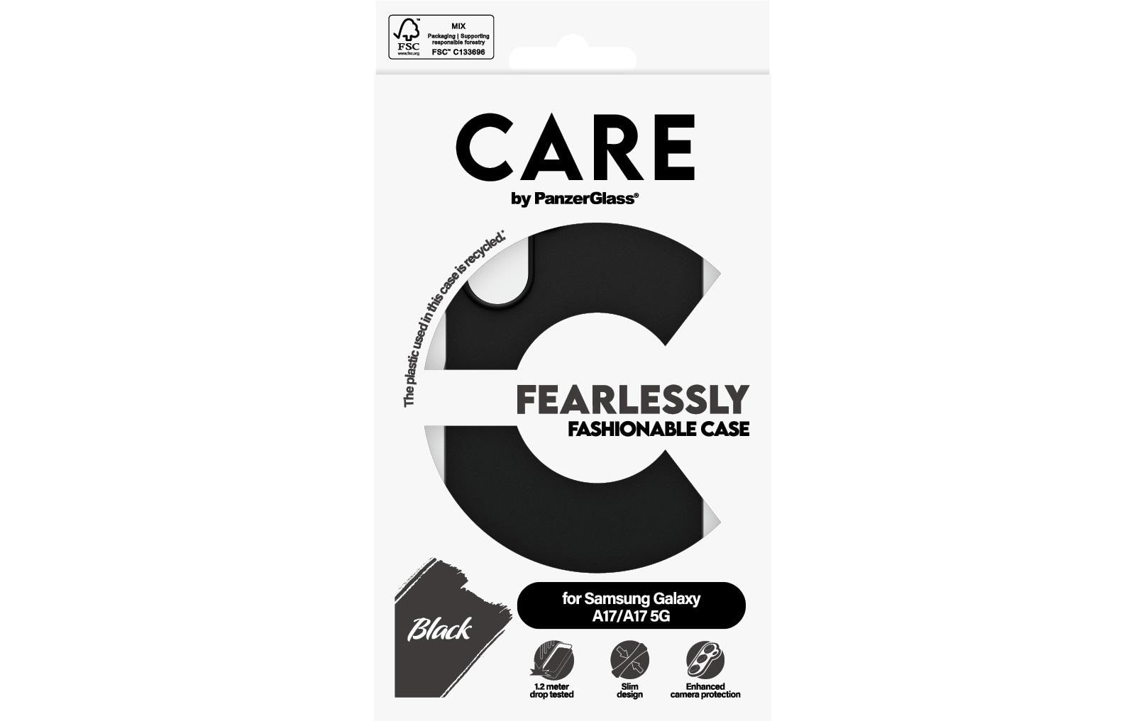 Care Backcover – für Samsung Galaxy A17 – schwarz – TPU