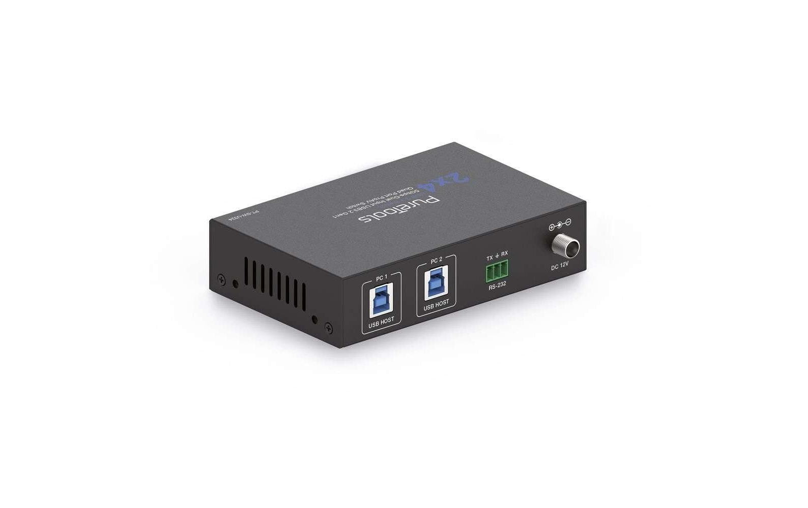 Purelink puretools PureTools PT-SW-U324 USB-Hub – USB-A, 4× USB-A, 2× USB-B, 5 Gbit/s