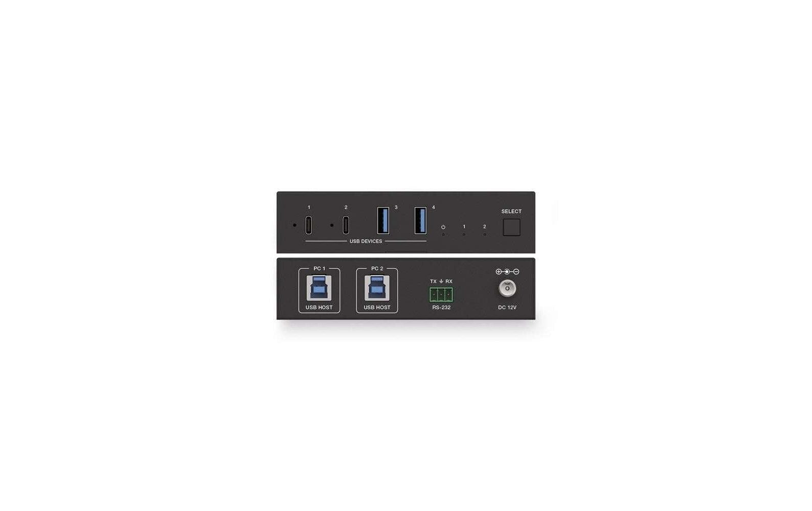 Purelink puretools PureTools PT-SW-U324 USB-Hub – USB-A, 4× USB-A, 2× USB-B, 5 Gbit/s
