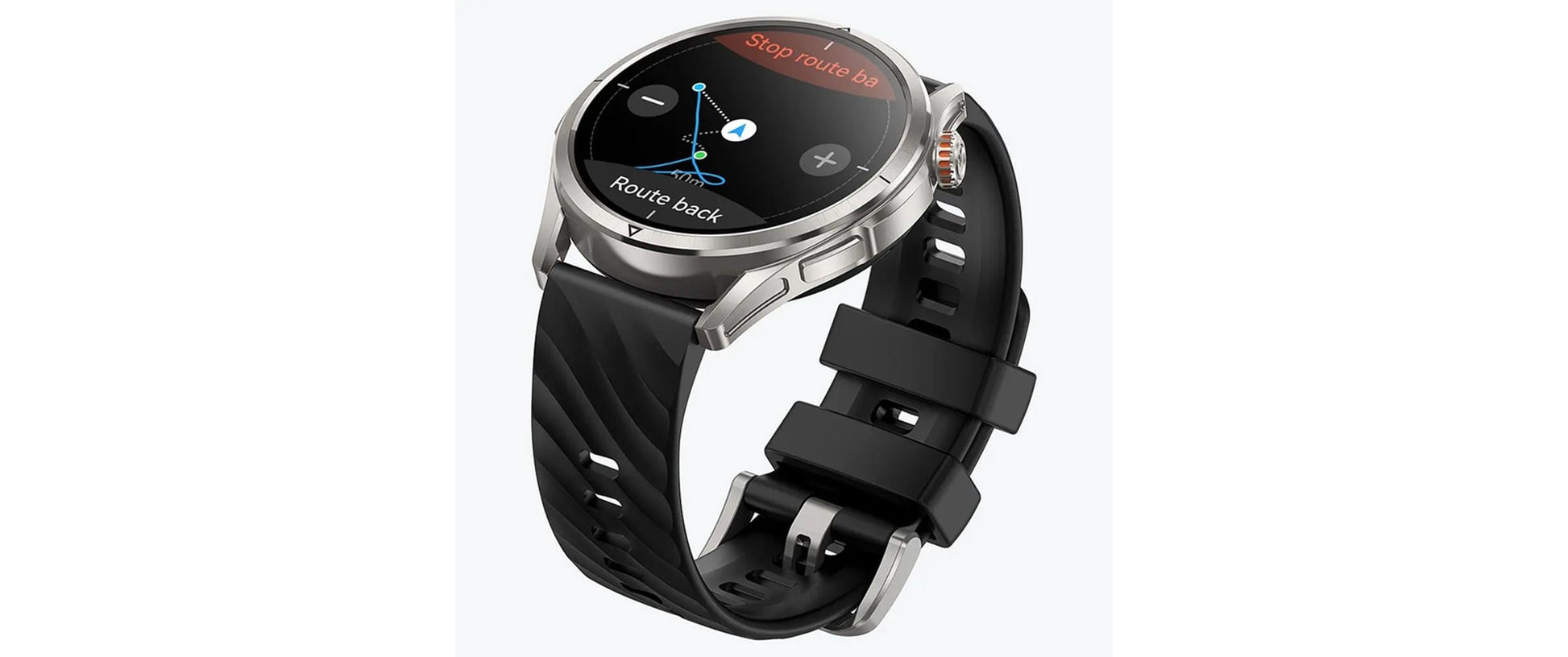 Kospet MAGIC R10 – GPS-Smartwatch – 48 mm, 1,43", GPS, Bluetooth, AMOLED, IP69, Silber