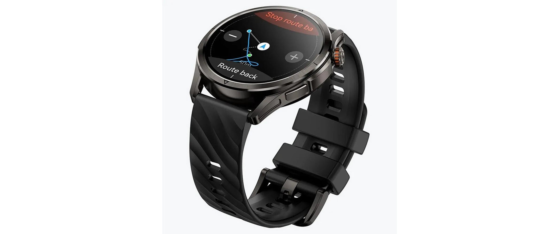 Kospet MAGIC R10 – Smartwatch – 48 mm, 1,43", GPS, Bluetooth, AMOLED, 5 ATM, Schwarz