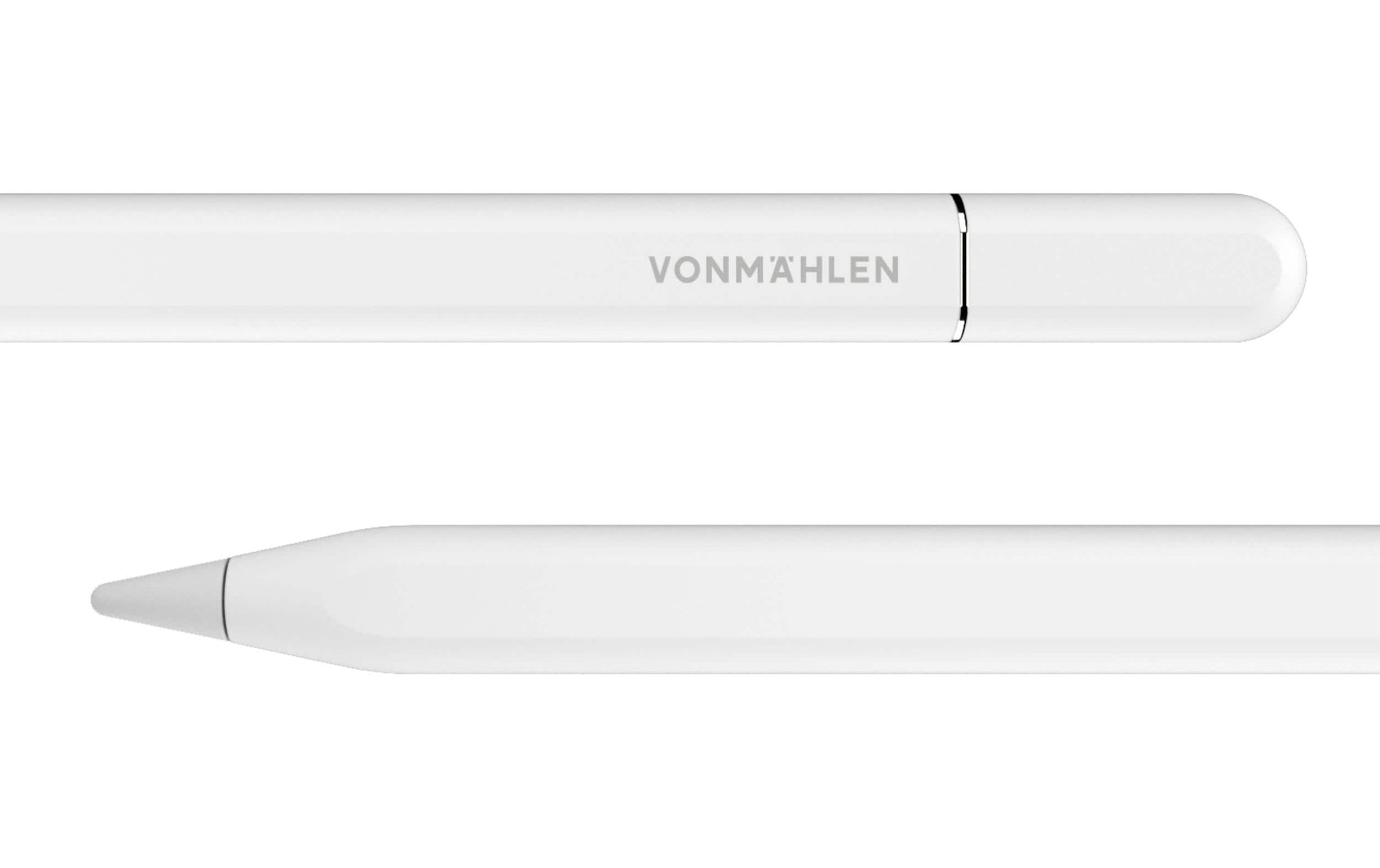 Vonmählen Smart Pencil Eingabestift für iPad – aktiv, USB-C – Weiss