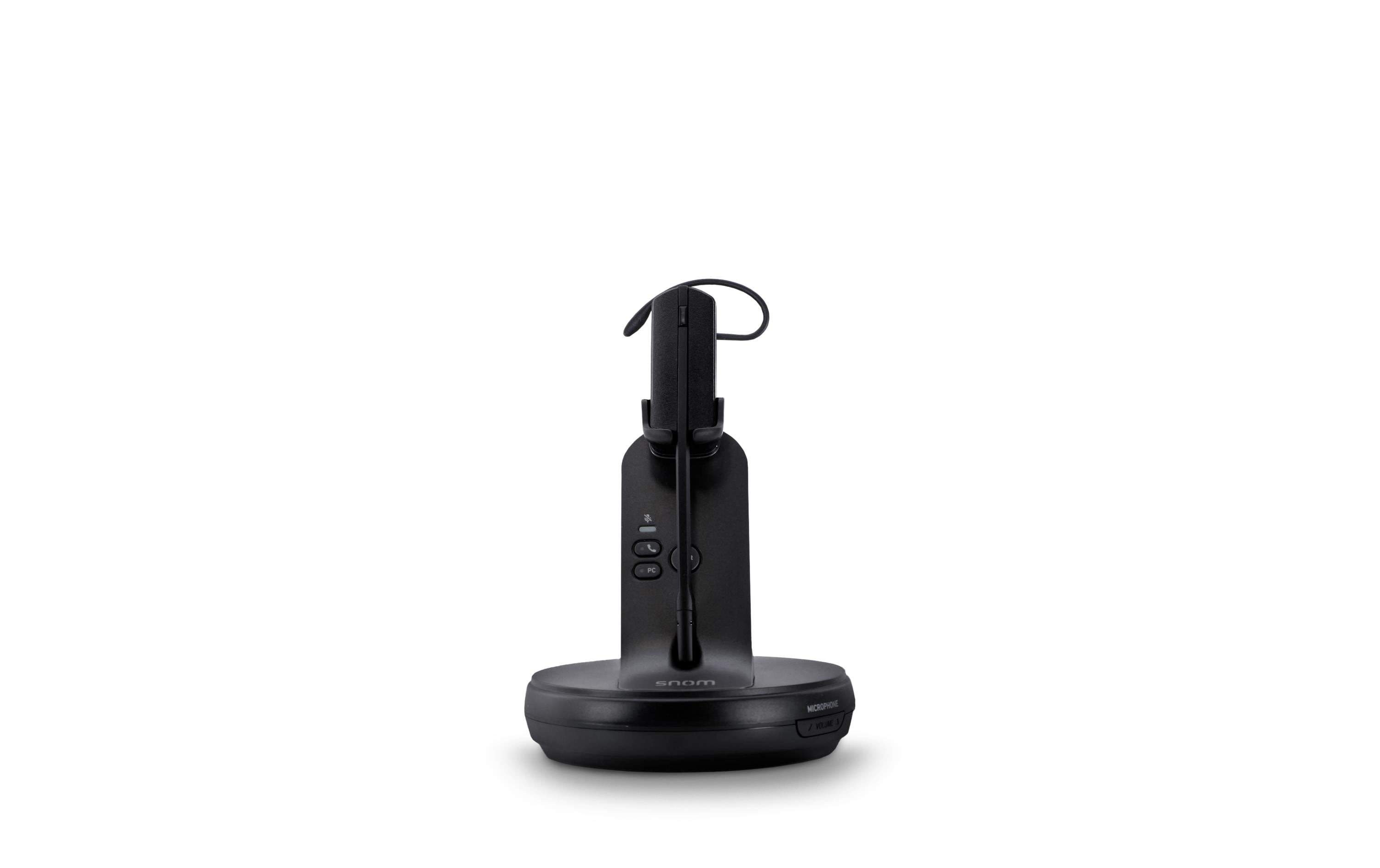 Snom A170C – Mono Headset, Ohrbügel – USB‑A, Noise-Cancelling Mikrofon – Schwarz – Teams-kompatibel