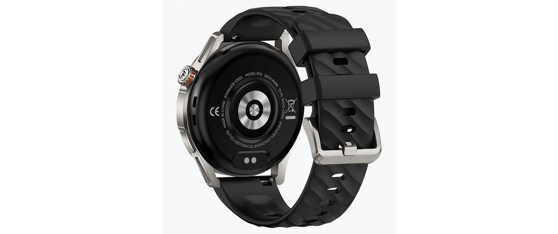 Kospet MAGIC R10 – GPS-Smartwatch – 48 mm, 1,43", GPS, Bluetooth, AMOLED, IP69, Silber
