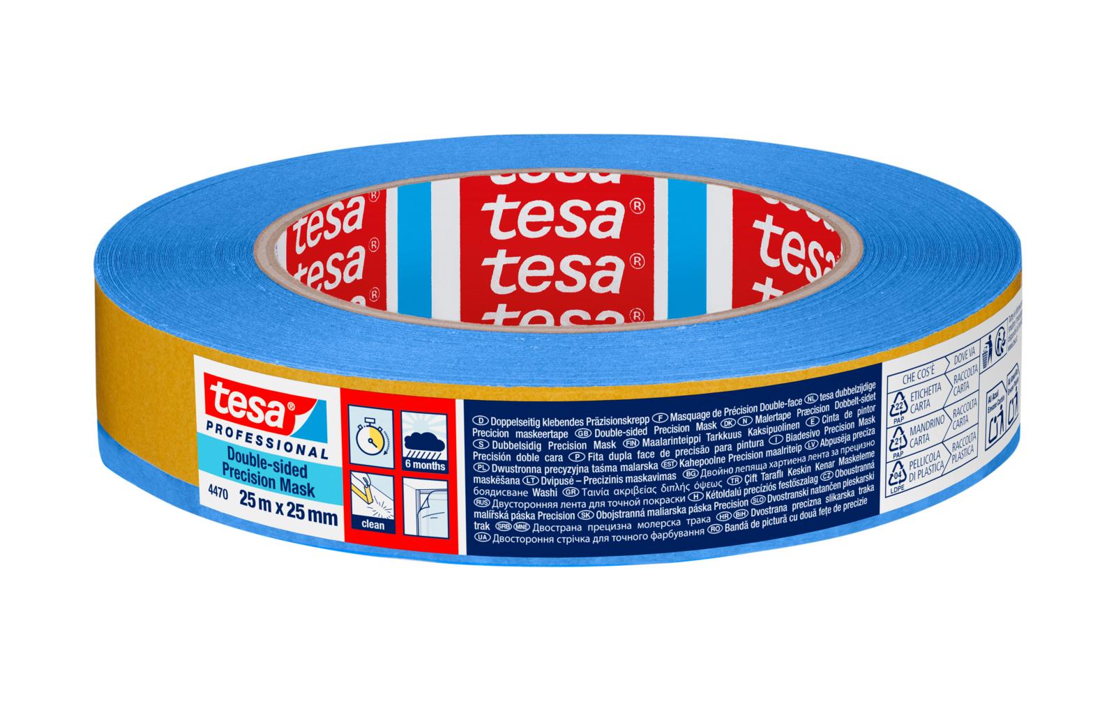 TESA Malerband 4470 – 30 mm × 50 m, doppelseitig
