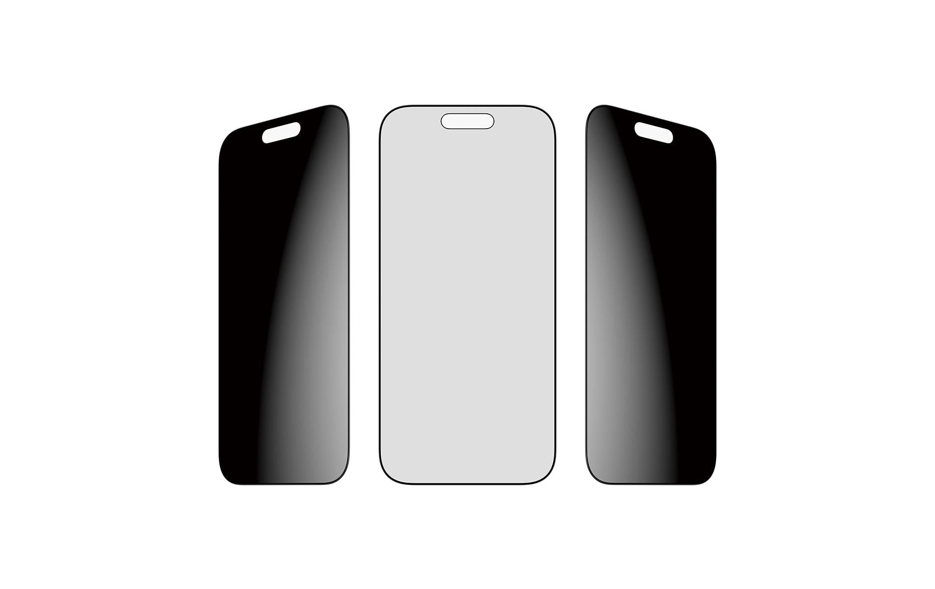 PanzerGlass Displayschutzfolie Privacy – für Apple iPhone 17 – kratzfest, aus recyceltem Material