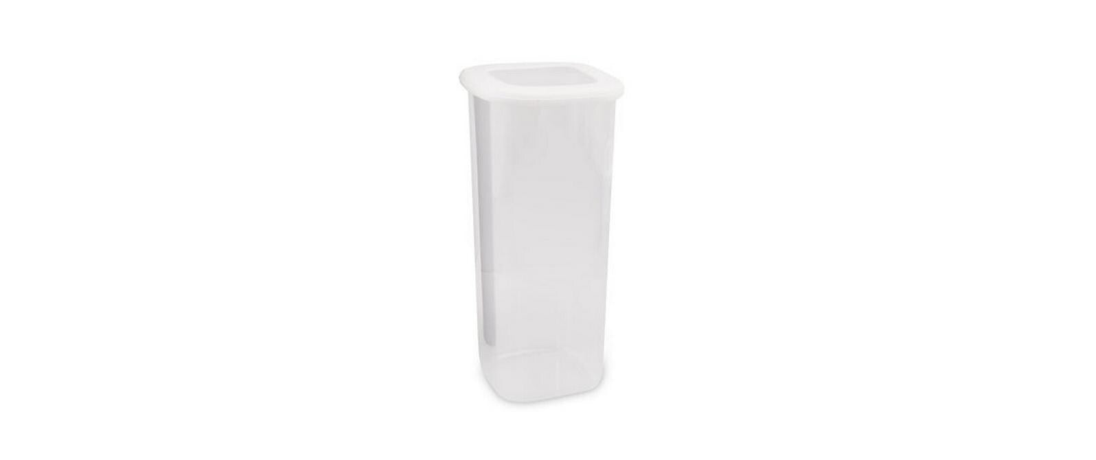 Hermia Vorratsdosen-Set 3×500 ml, 3×1,2 l, 3×1,8 l, Kunststoff, Weiss