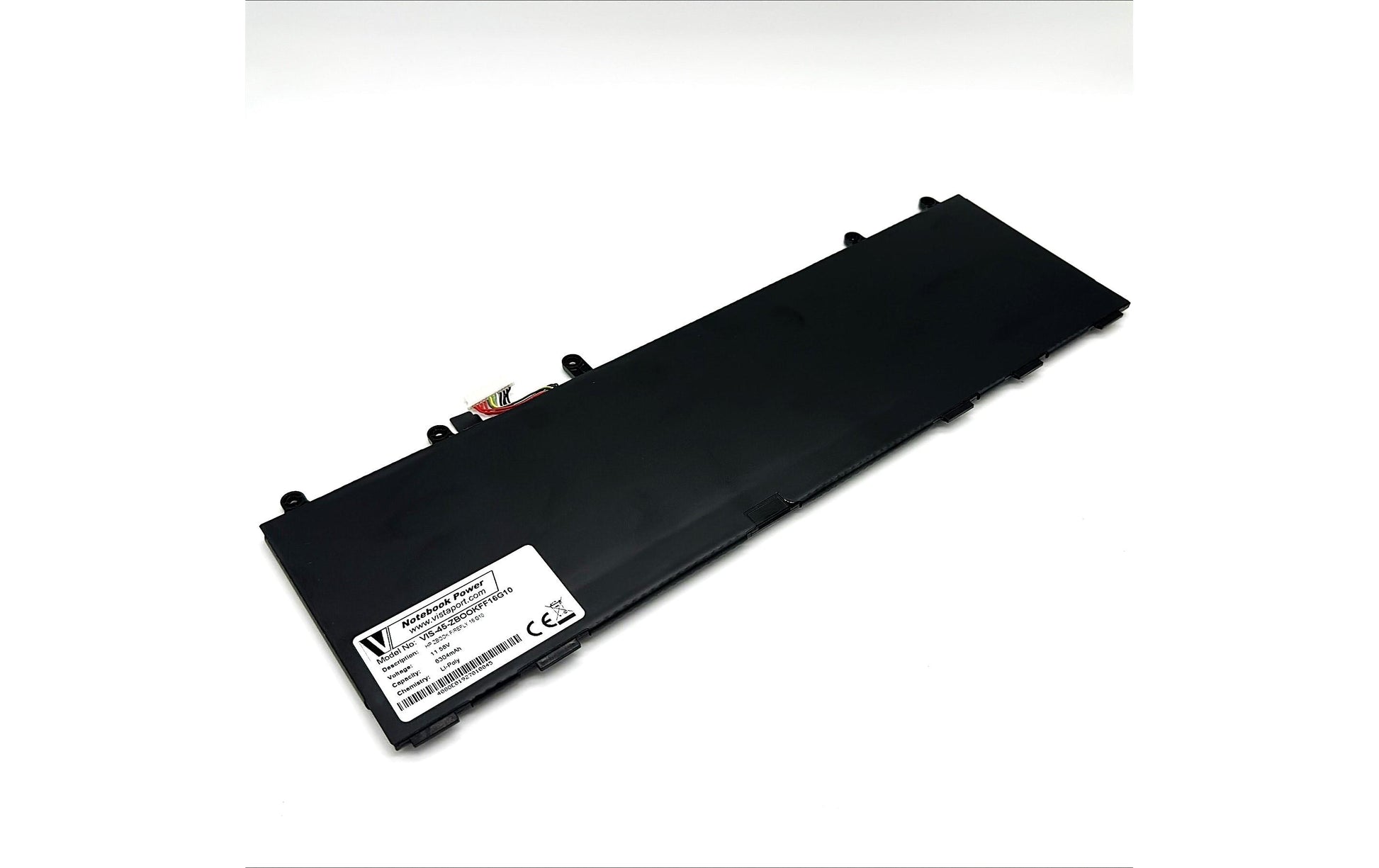 Vistaport Notebook-Akku – für HP ZBook Firefly 16 G10 – 76 Wh, 11,58 V – Schwarz