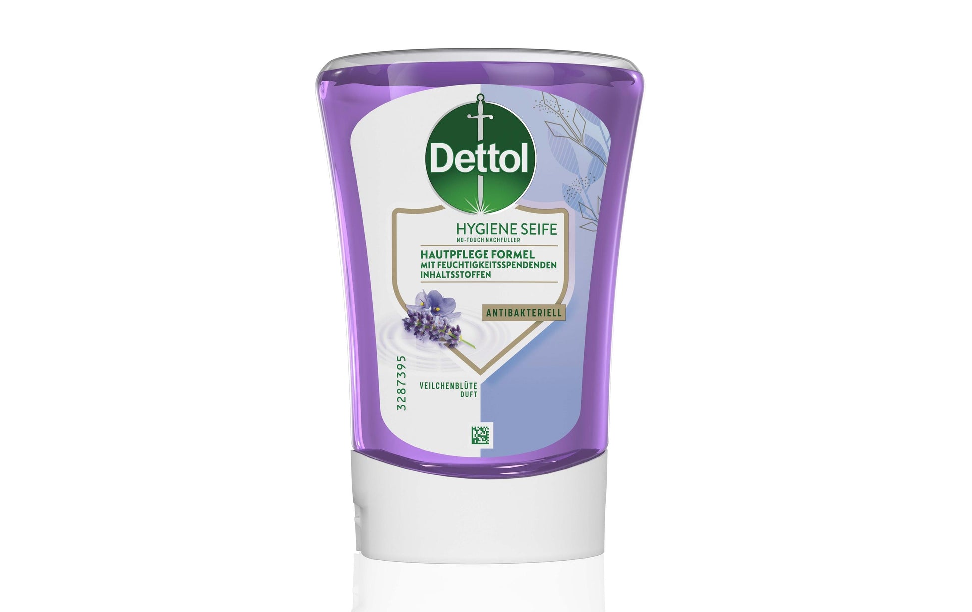 Dettol Flüssige Handseife – Veilchen – Nachfüllbeutel – 250 ml