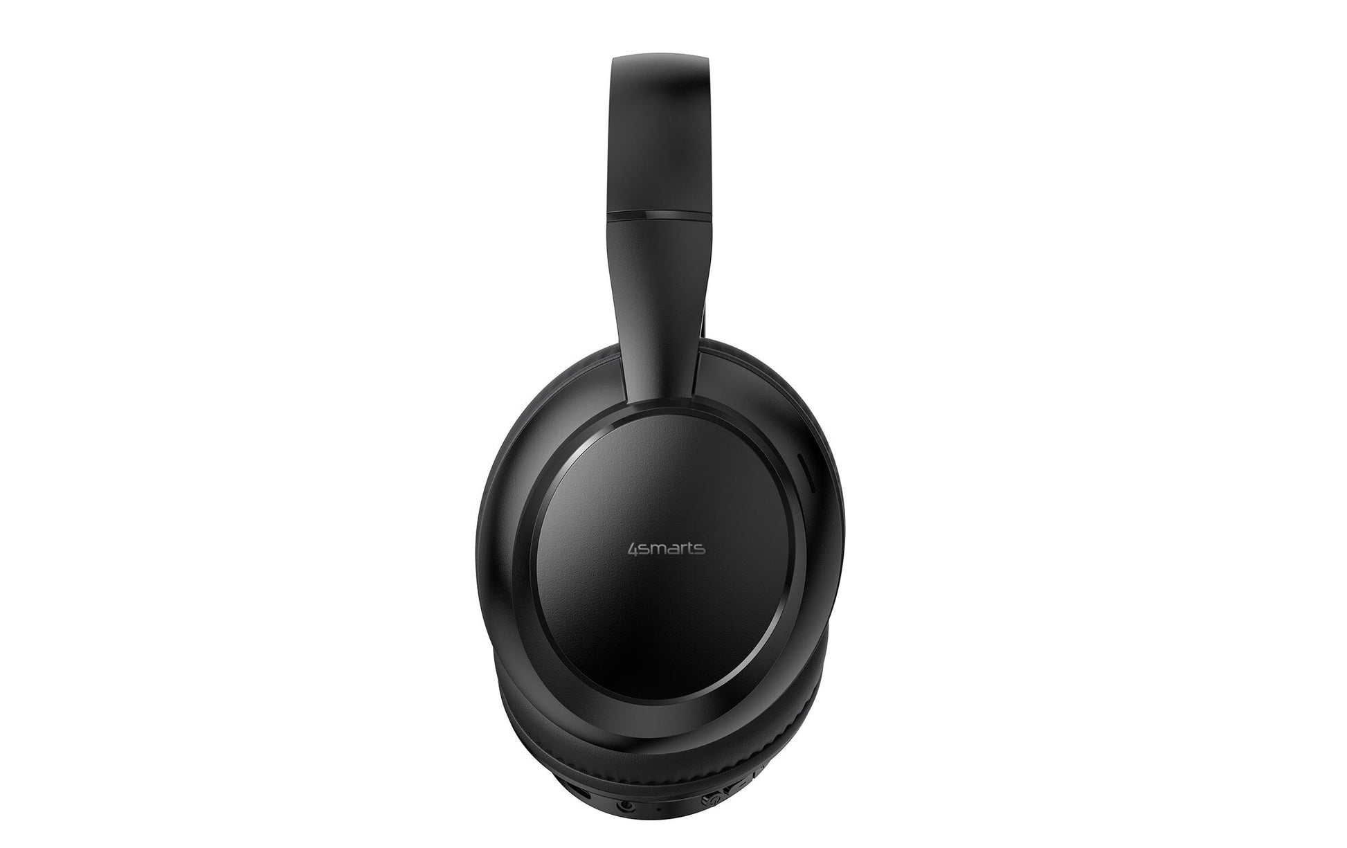 4smarts SkyBuds Wave Over-Ear Kopfhörer – Stereo, Kabel + BT, 3,5 mm Klinke, USB-C, Schwarz, BT 5.4