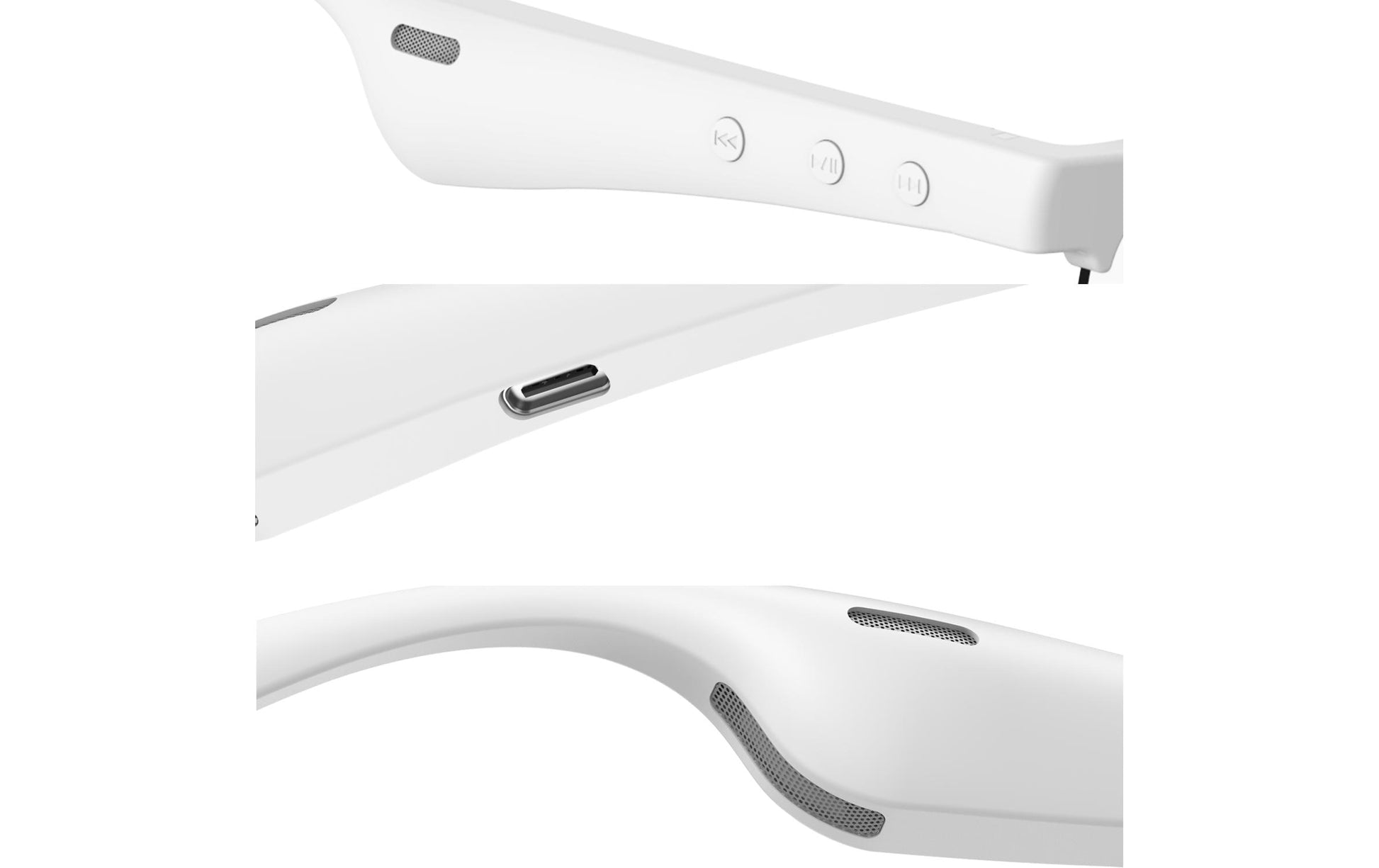 4smarts Soundglass Sport 2 Ohrbügel True Wireless – Stereo, BT 5.3, Weiss