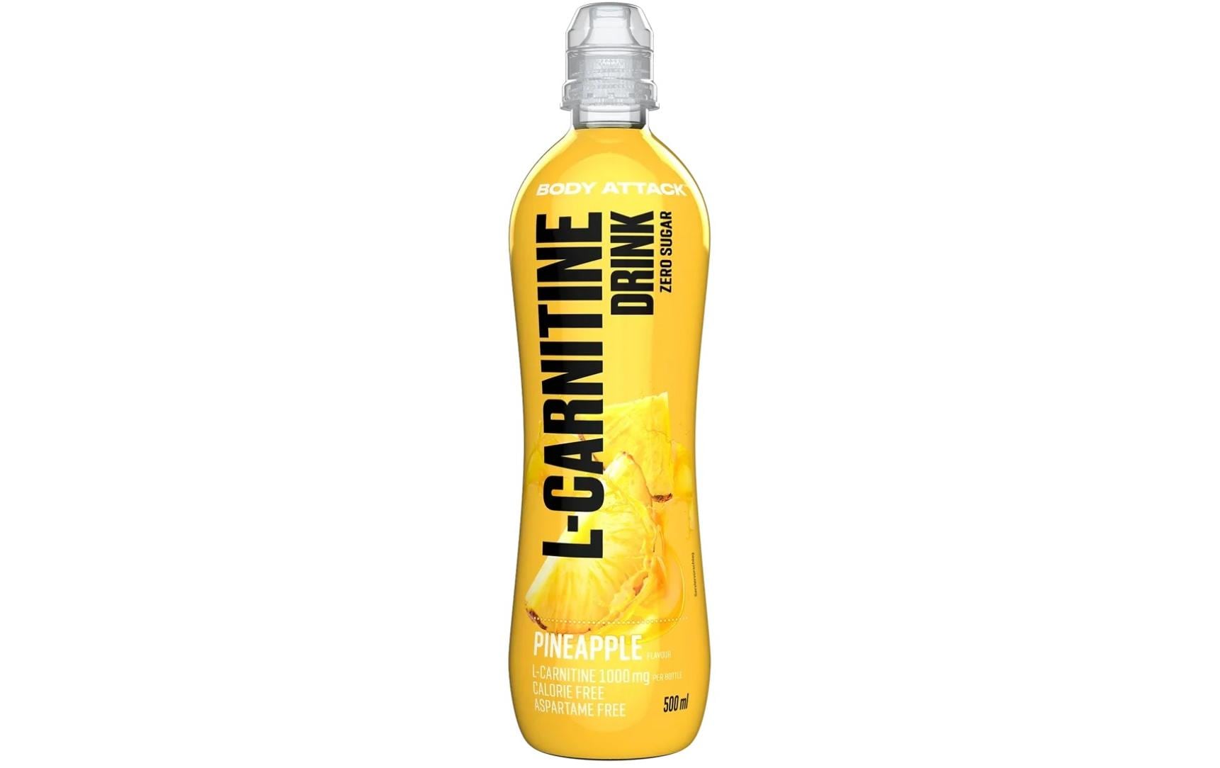 PowerFood Body Attack – Sportgetränk, Ananas, zuckerfrei – 5 dl