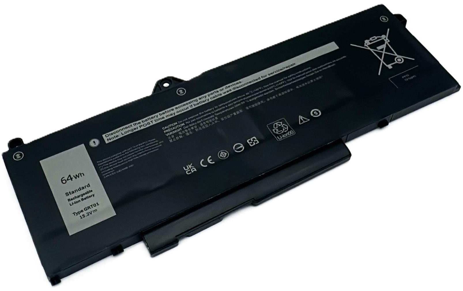 Vistaport Notebook-Akku – für Alienware M17 R5 – 64 Wh, 15,2 V (Li-Ion) – Schwarz