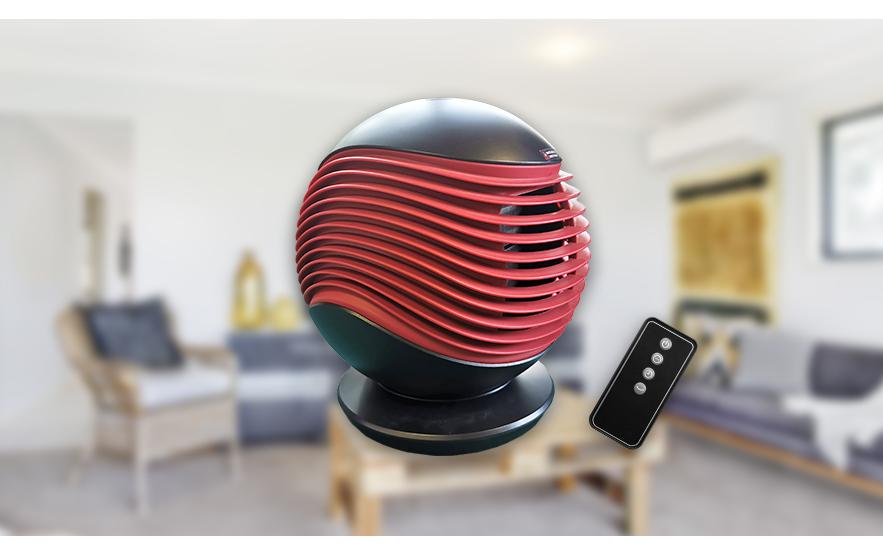 Sonnenkönig Heizlüfter Havanna – 1500 W, 49 dB, Fernbedienung, Timer, Oszillation 90°