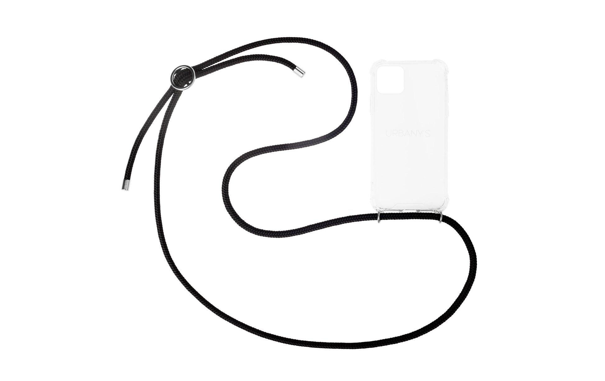 Urbany's Necklace-Hülle Night Owl Silverrings – für Apple iPhone 17