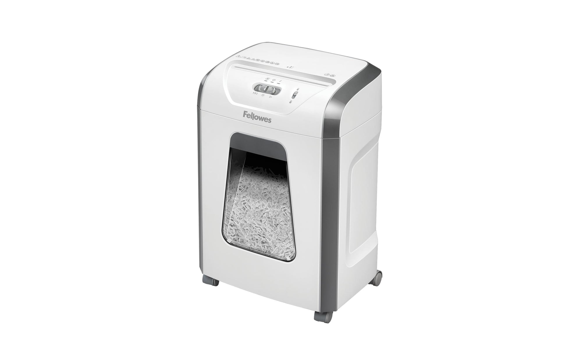 Fellowes Powershred 15C – Aktenvernichter, DIN P-4, Partikelschnitt 4 × 40 mm, 15 Blatt, 19 l
