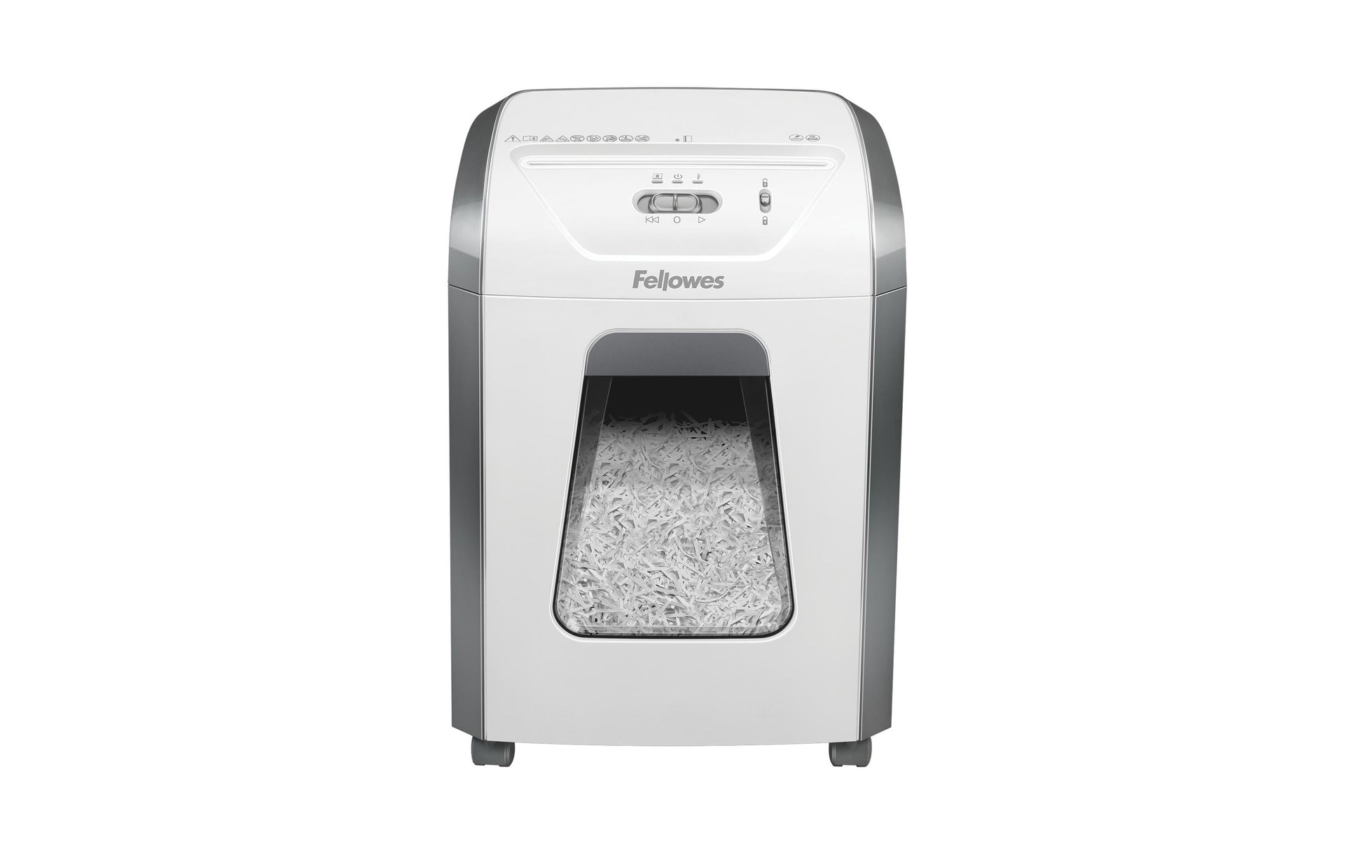 Fellowes Powershred 15C – Aktenvernichter, DIN P-4, Partikelschnitt 4 × 40 mm, 15 Blatt, 19 l