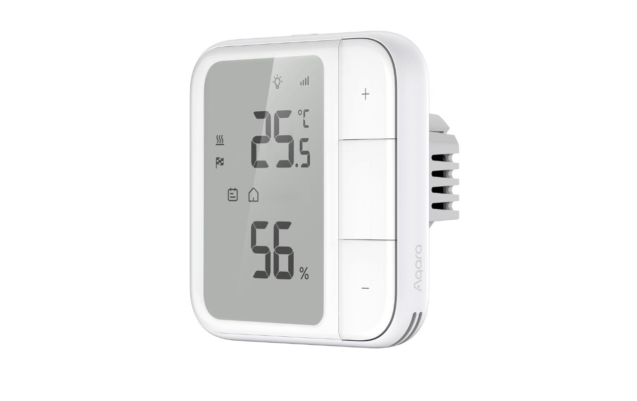 Aqara W500 – Smart-Thermostat – Matter (Thread), Bluetooth, Energieüberwachung – für Fussbodenheizungen