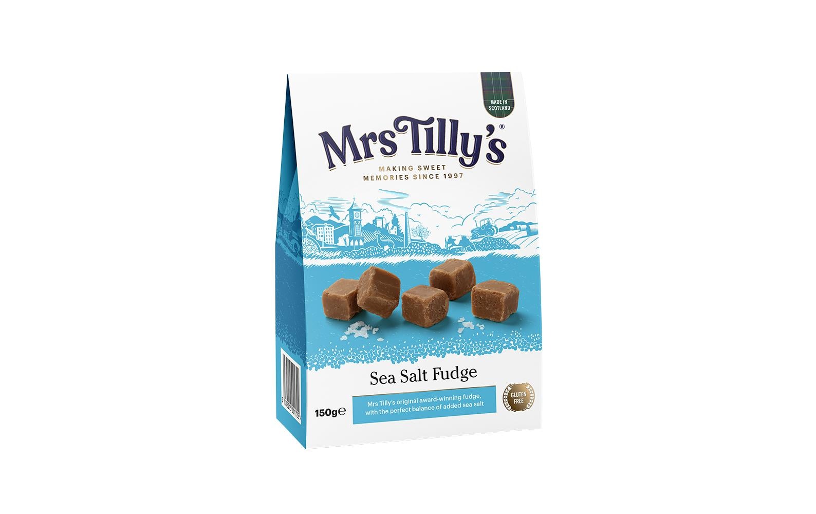 Mrs Tilly's Sea Salt Fudge Bonbons – Karamell mit Meersalz – 150 g