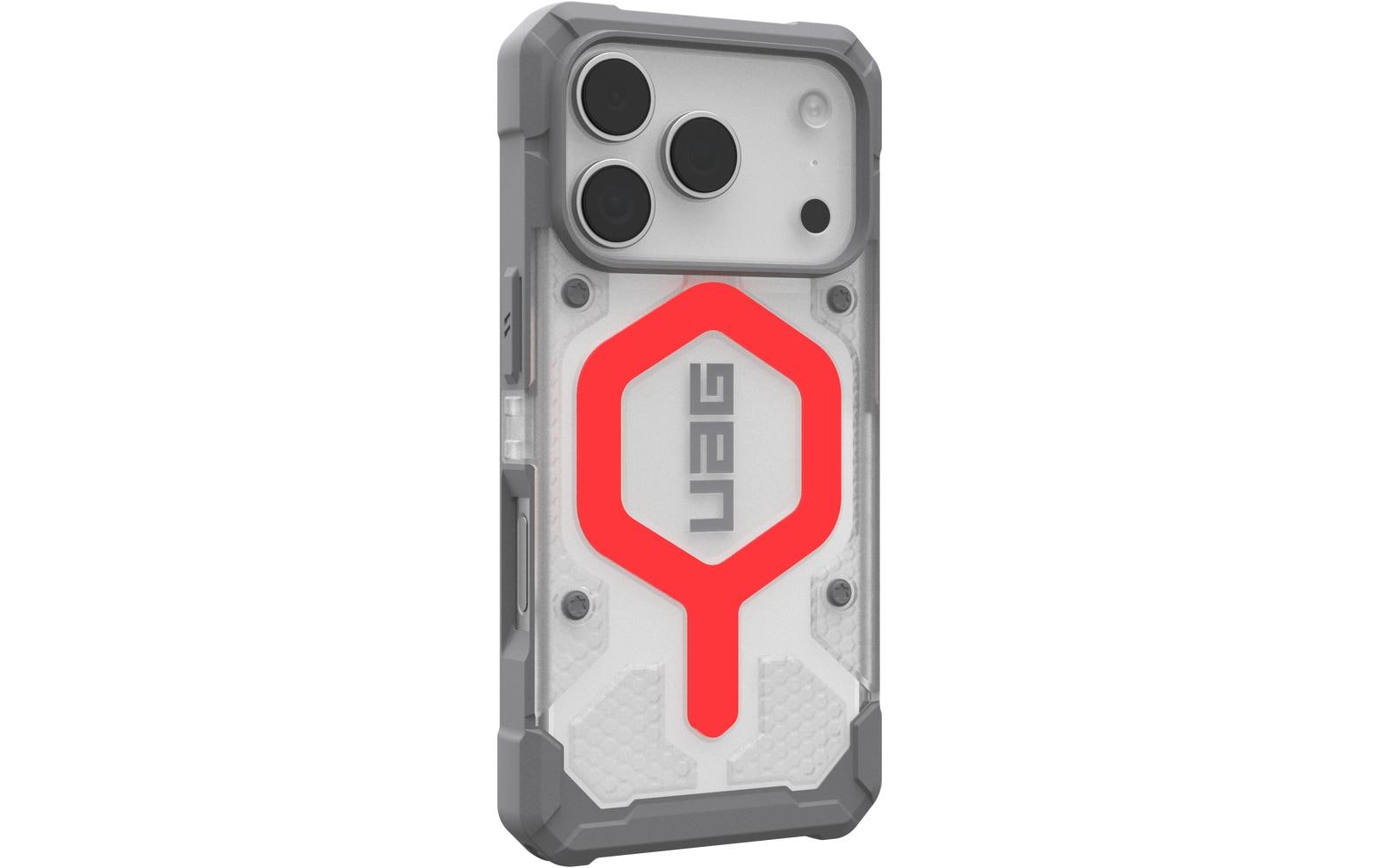 Urban Armor Gear UAG – Pathfinder MS Halsbandhülle – für Apple iPhone 17 Pro Max – grau – TPU – mit Kordel